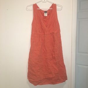 PATAGONIA WOMENS ORANGE DRESS SIZE 10
